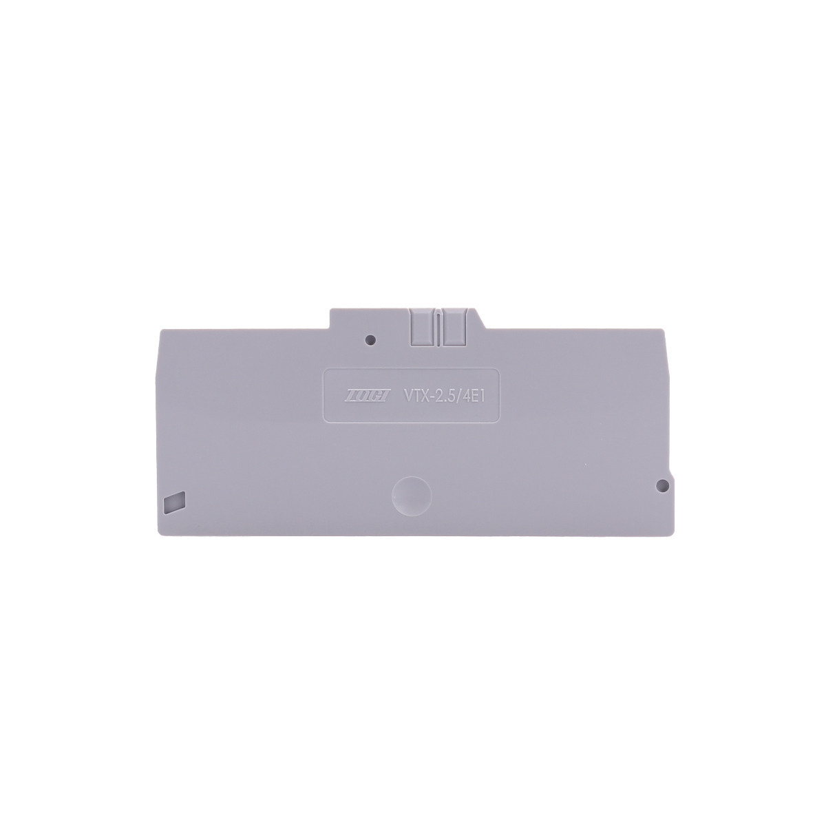 端子台 VTX側板（レール取付型）シリーズ VTX-2.5/4E1 【VTX-2.5