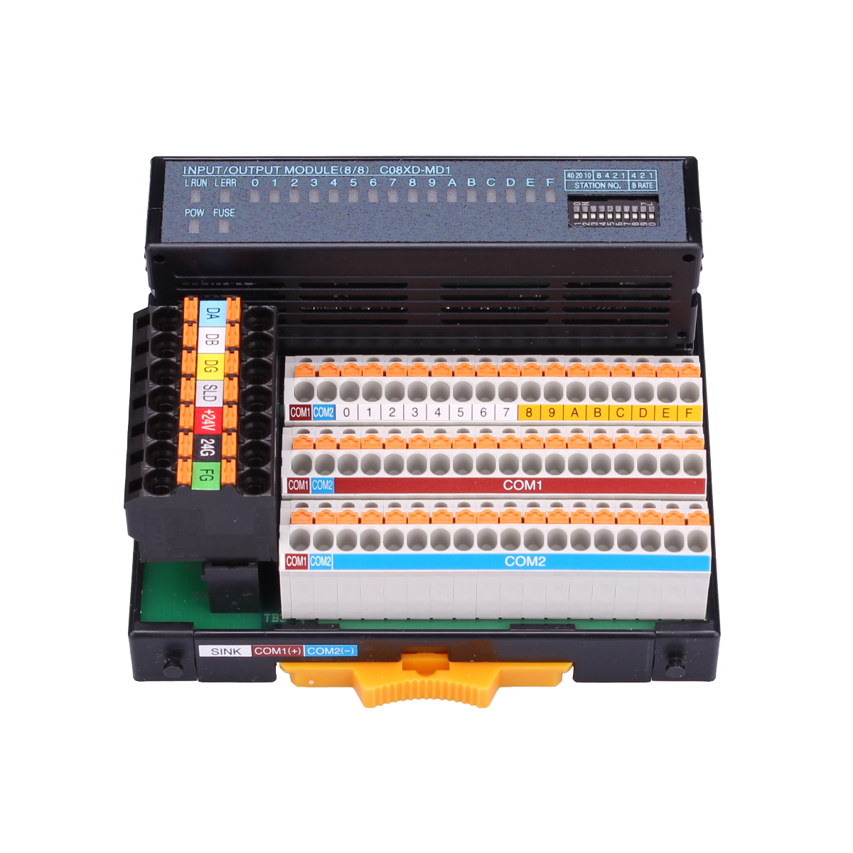 ZJゲージ　CZP-01 コントローラー　電源アダプター付き　485系　線路 省配線機器 CC-Linkモジュール搭載式シリーズ C08X1D-MT1XR（低速入力